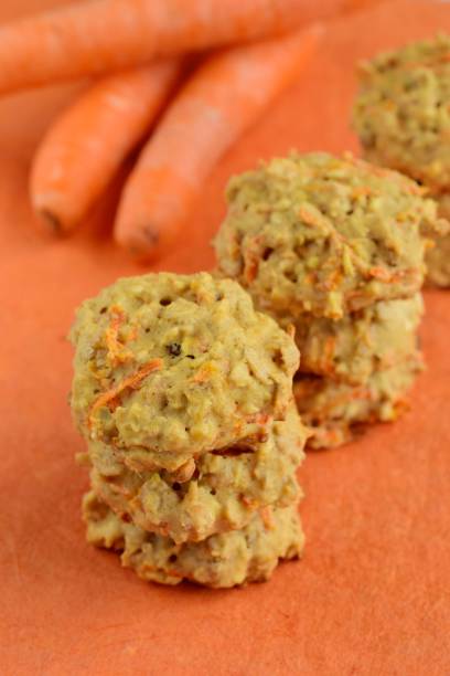 istock Homemade carrot cookies 695874422