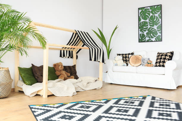 istock Clean space in kids room 695880082