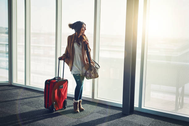 istock There's my plane I'm going on 695893936