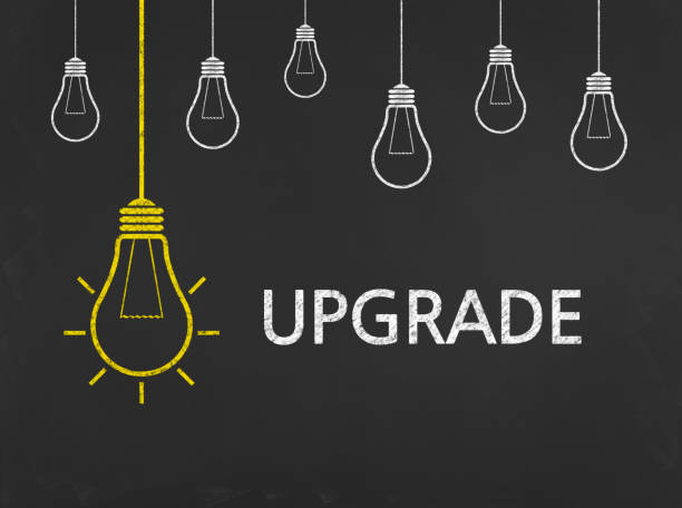 istock Upgrade - Business Chalkboard Background 695894330