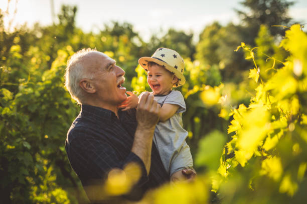 Happy times with grandpa