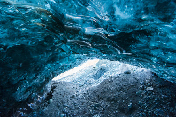 istock Icelandic ice cave at the Skaftafell glacier 695901010