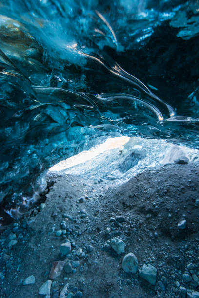 istock Icelandic ice cave at the Skaftafell glacier 695901162
