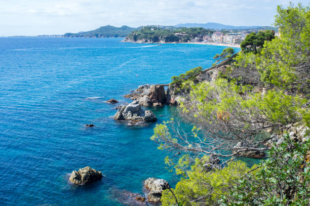 istock View of the Lloret de mar coast 695908712