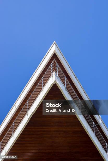 Terrace Shape Modern Triangular Shaped Terrace Stock Photo - Download Image Now ...