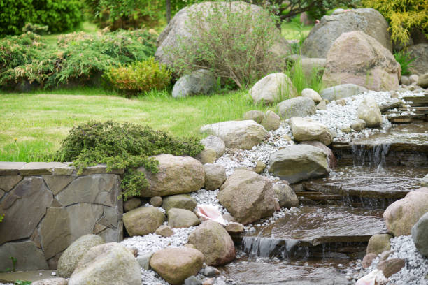 istock Creek in the garden 695915778