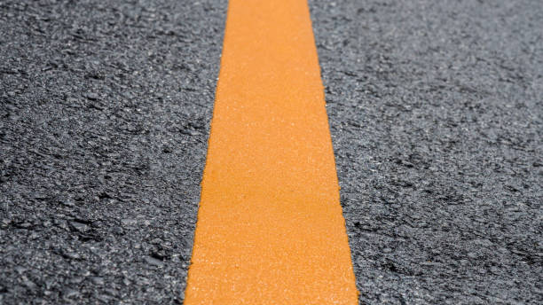 Thermoplastic road marking paint also called hot melt marking paint, is a kind of powder paint Thermoplastic road marking paint also called hot melt marking paint, is a kind of powder paint pavement ends sign stock pictures, royalty-free photos & images