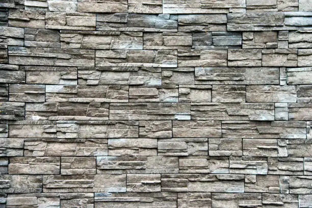 Photo of Pattern of real stone wall