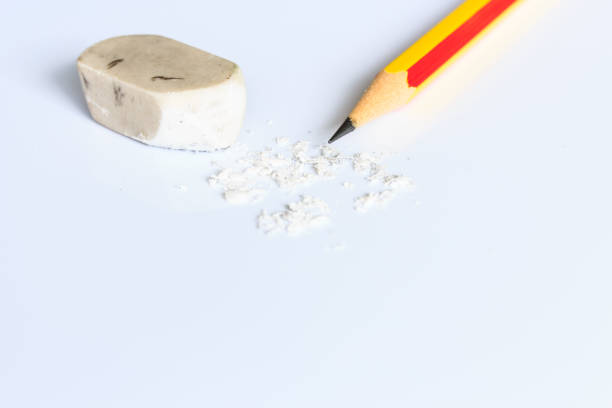 istock Pencil, Pencil eraser and eraser leftovers 695929126