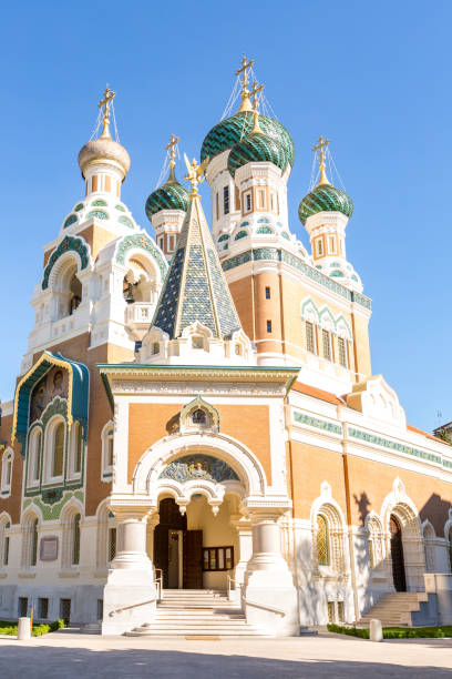 istock Orthodoxy church Nice France 695935408