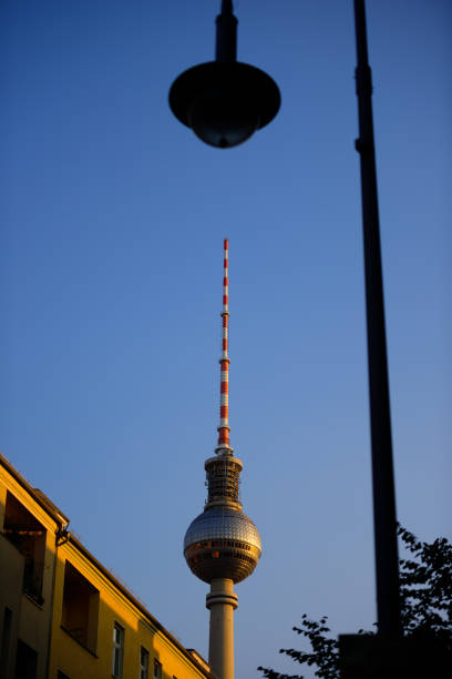 istock Berlin TV-tower and streetlight 695943676