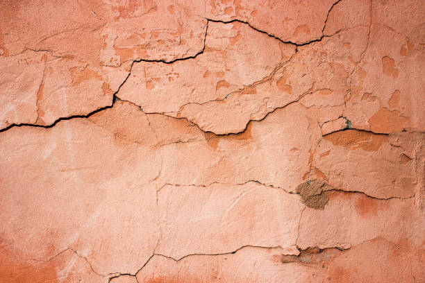 istock Texture of white walls. Cement or concrete 695967184