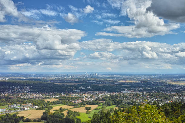 istock Frankfurt am Main from the Taunus 695975598