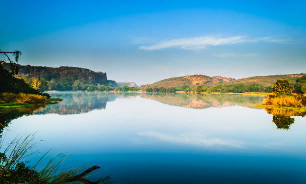 istock Exotic view of Padma Talab 695979034