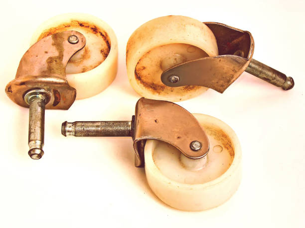 istock Plastic wheels for furniture 695982098