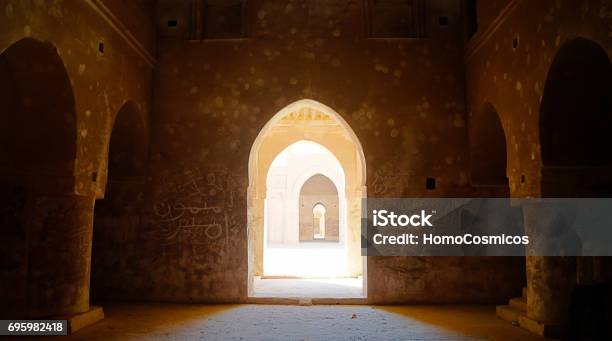 Interior View To Alukhaidir Fortress Aka Abbasid Palace Of Ukhaider Near Karbala Iraq Stock Photo - Download Image Now