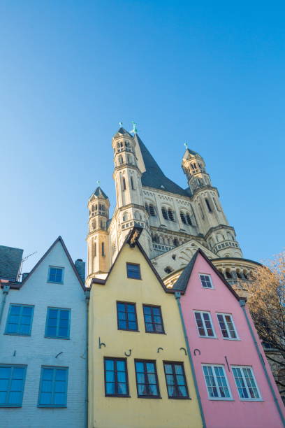 istock Cologne Old Town with Great Saint Martin Church 695994910
