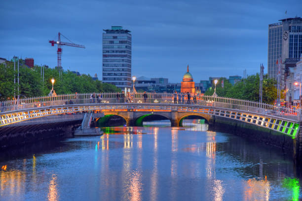 istock Ha Penny Bridge in Dublin, Ireland 695997662