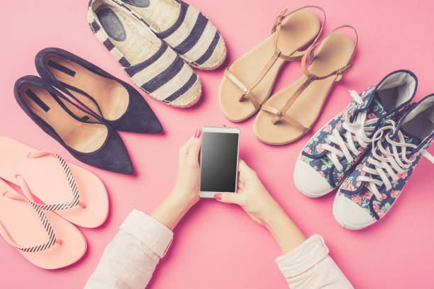 istock Woman's shoes collection. 696009466