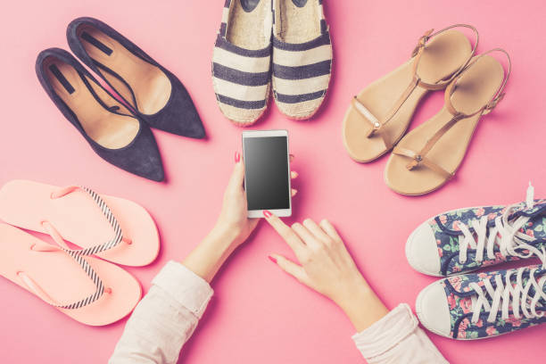 istock Woman's shoes collection. 696009528
