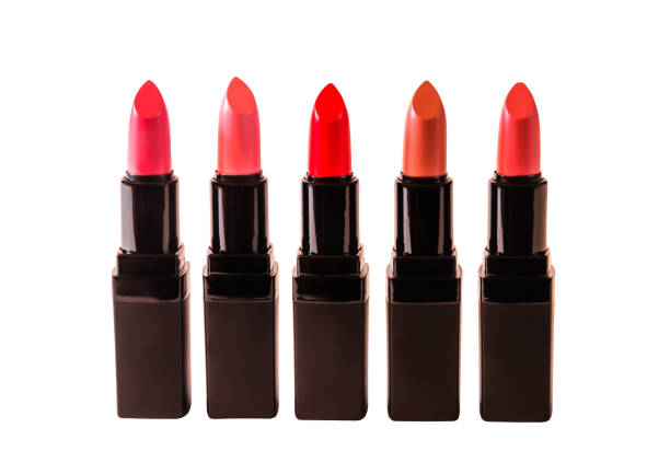 istock Set of beautiful lipsticks isolated 696031752