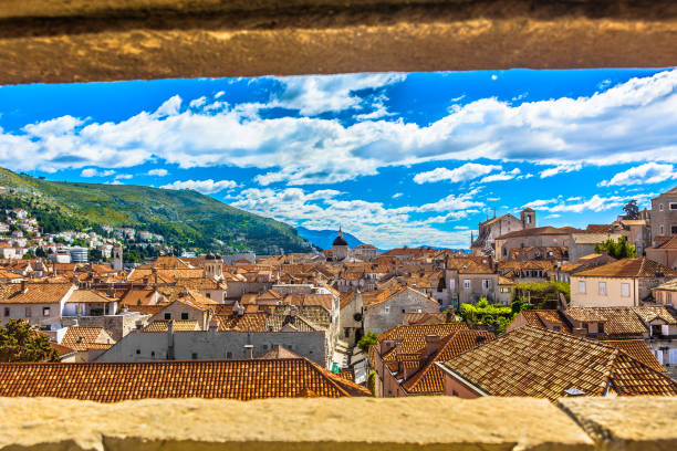 istock Dubrovnik cityscape travel destination. 696059826