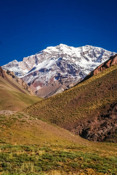 istock Majestic peak of Aconcagua 696063586