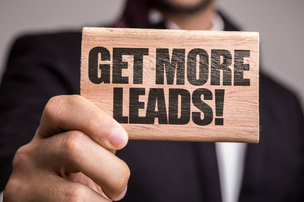 Get More Leads stock photo