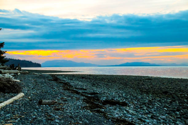 istock Vancouver Island sunset at Kitty Coleman Beach 696070716