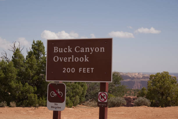 istock Buck Canyon Overlook Sign 696077654
