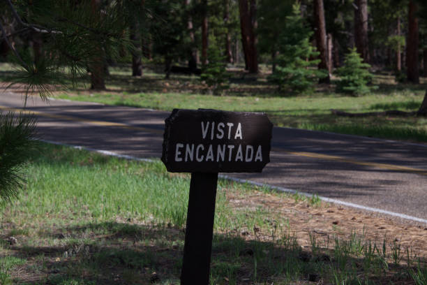 istock Vista Encantada Overlook Sign 696078312