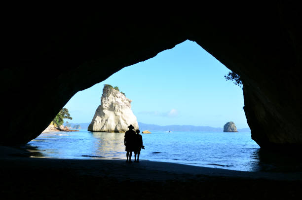 istock Te Whanganui-A-Hei (Cathedral Cove) Marine Reserve 696083946