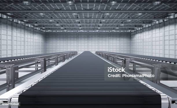 Rubber Conveyor Belt Stock Photo - Download Image Now - Conveyor Belt, Belt, No People