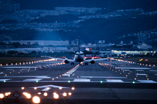 istock The back of an airplane to take off. 696113764