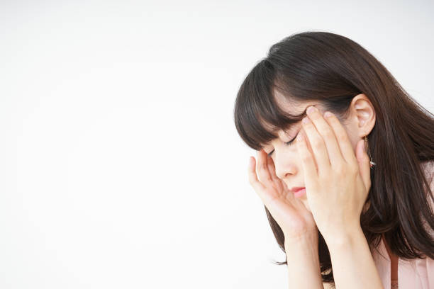 istock Young woman wearing a mask 696116786