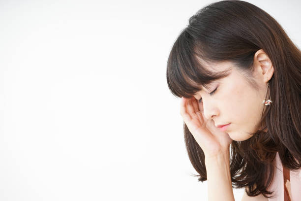 istock Young woman wearing a mask 696116806