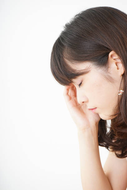 istock Young woman wearing a mask 696116812