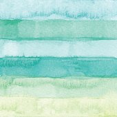 istock Watercolor Stripes Background Green 696120890