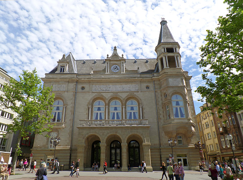 Cercle Municipal on Place d'Armes square, Luxembourg City, Luxembourg, 20th May 2014