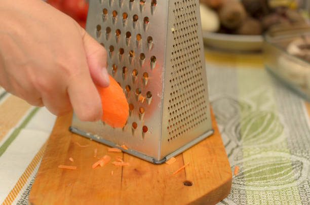 istock The process of preparing delicious dishes in details using a knife and special tools. 696137332