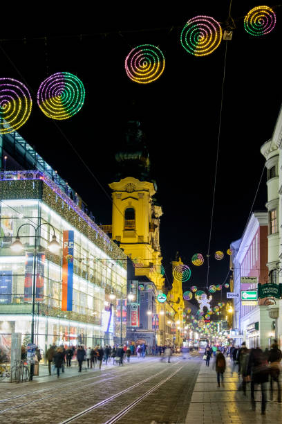 istock Linz at Christmas, Country Road - Austria 696159218