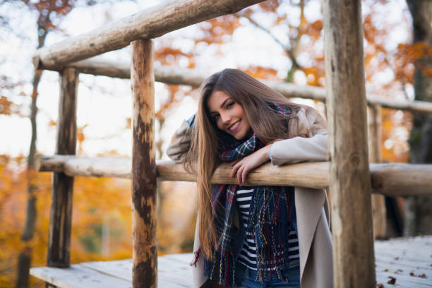 istock Child of the autumn 696159540