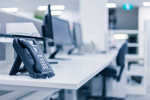 istock The ambiguous scene of the office interior 696165744