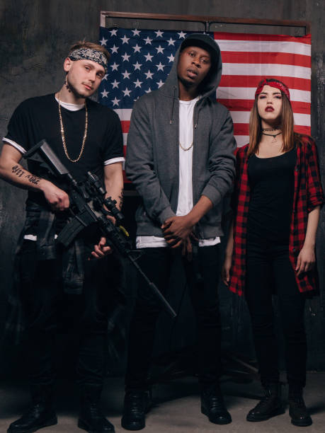 istock US criminal armed group of people 696178510