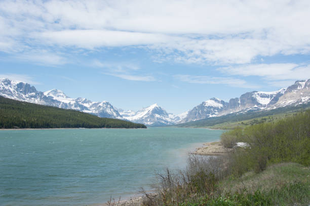 istock Lake and Snow-capped Mountains 696186962