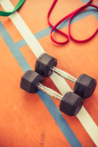 istock Exercising Equiment For Balance The Body 696190604