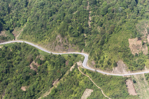 istock Long pass at north Vietnam 696231348