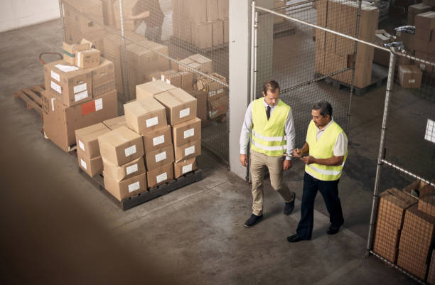 istock Doing their rounds through the factory 696247480