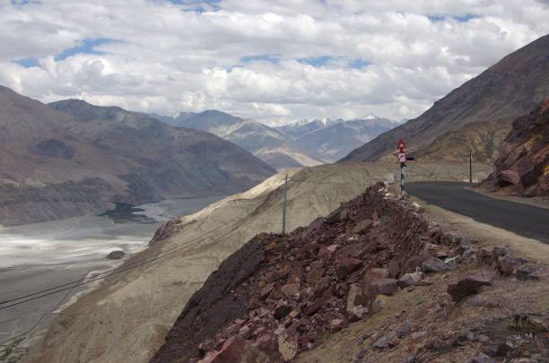 istock Landscape between Leh and Diskit in Ladakh, India 696251722