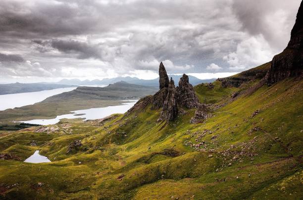 istock Panoramic View Of Landscape Against Sky 696254209